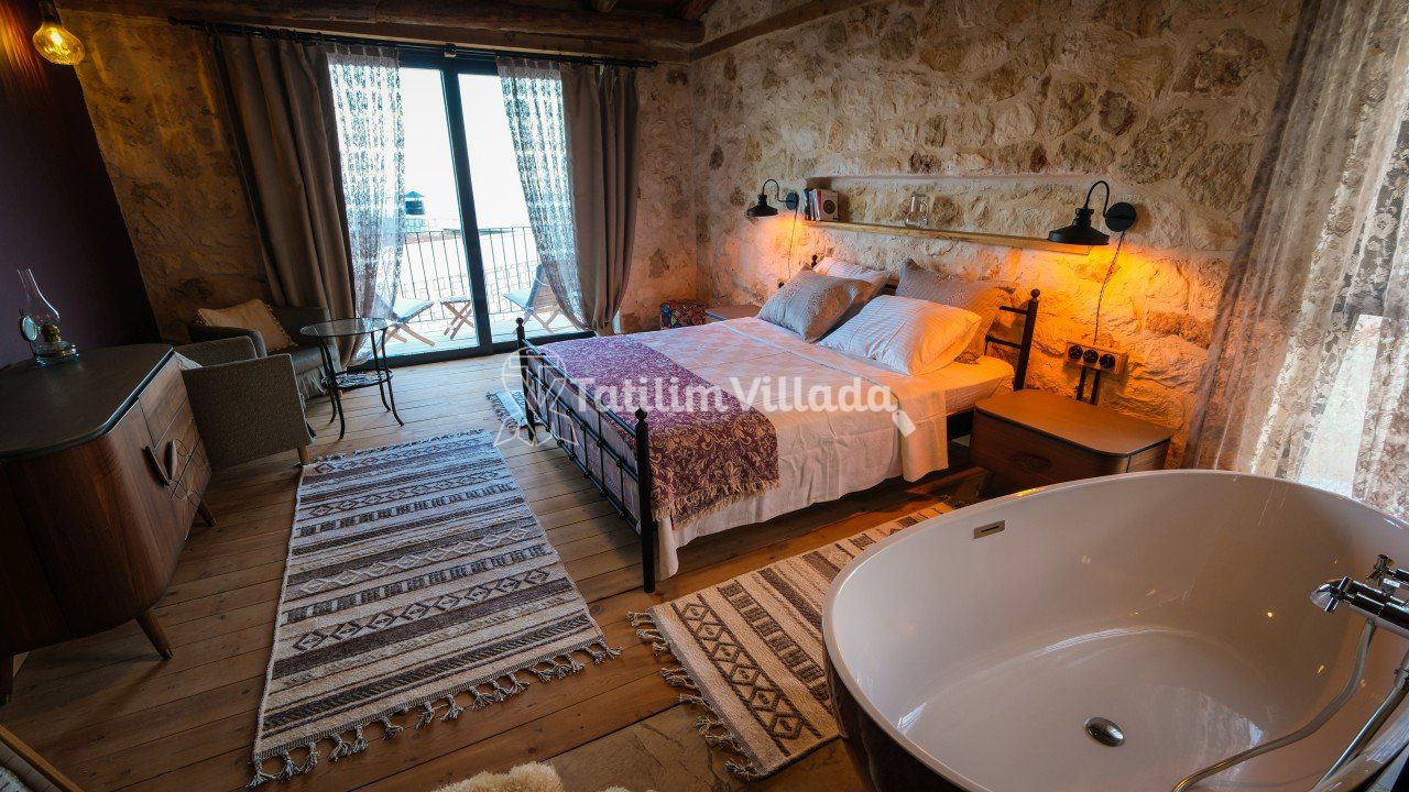 Villa Gold Home | Antalya  - Kaş  - Sarıbelen  Kiralık Villalar 5
